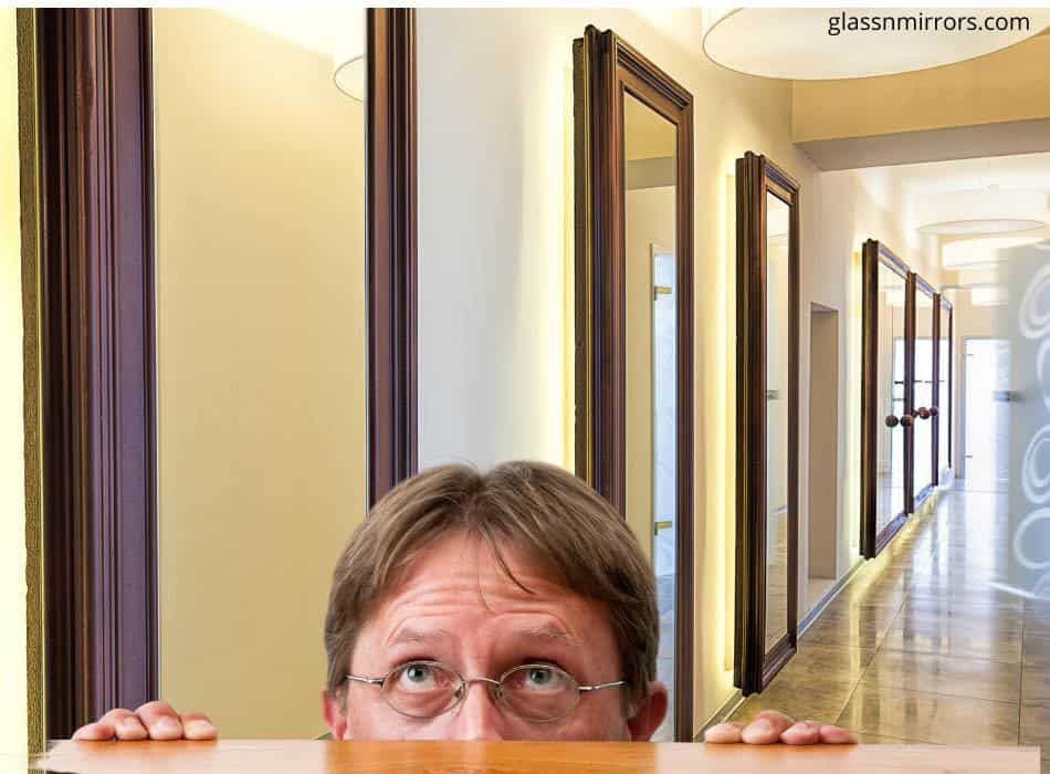 Do you look shorter in a mirror