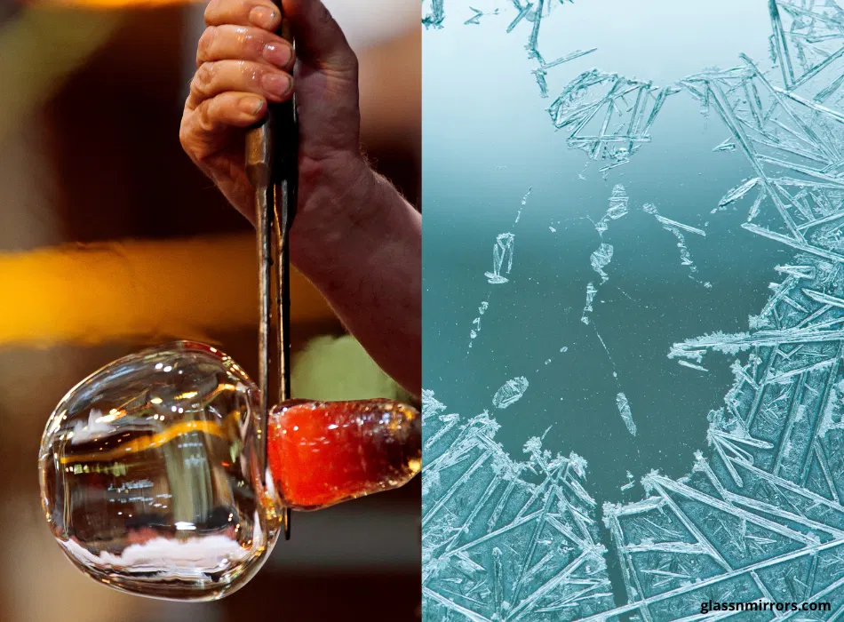 Hot glass vs cold glass